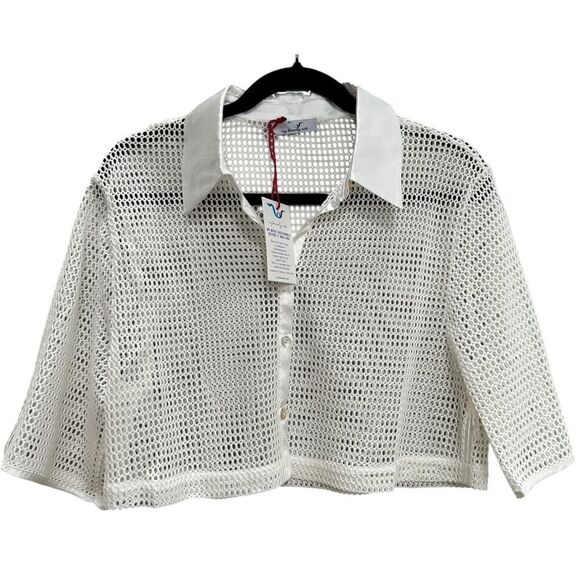 MYBEACHYSIDE Camelia Crop Top - Size L - NWT - Picture 3 of 5